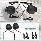 Кріплення адаптер на шолом каску для навушників Howard Impact Sport / Bolt, Impact Pro, Earmor, фото 5