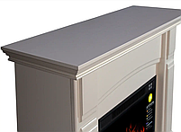 Камінокомплект ArtiFlame Manchester AF23S Білий Дуб (зі звуком) Електричний Камін з ефектом живого вогню, фото 3