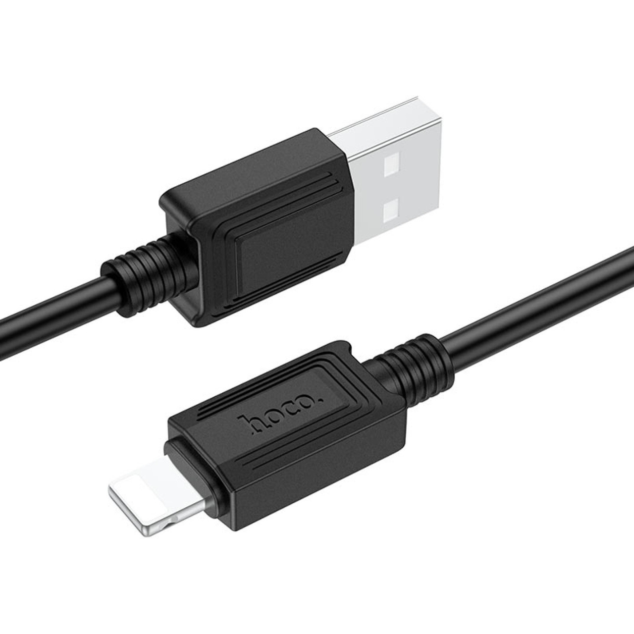 Кабель для заряджання та передачі даних Hoco X73 USB to Lightning Чорний 1 м