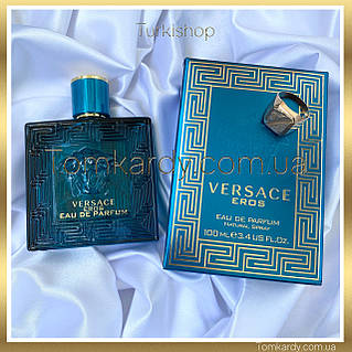 Чоловічі парфуми Versace Eros Eau De Parfum 100 ml. Версаче Ерос