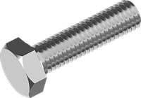 Болт с шестигранной головкой М10х20 мм DIN933