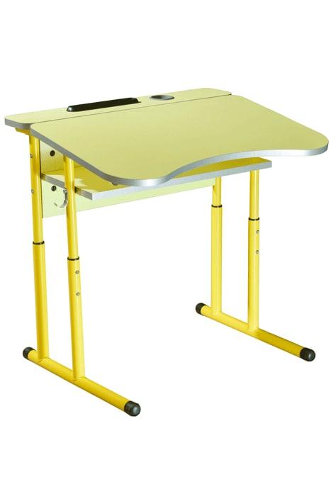 Стіл учнівський 1-місний антисколіозний трансформер, фото 1