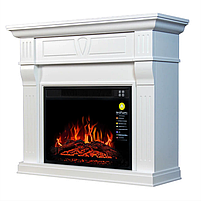 Камінокомплект ArtiFlame Beethoven AF23S Білий (зі звуком) Електричний Камін з ефектом живого вогню, фото 4