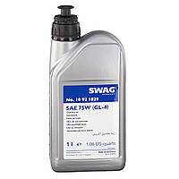 SWAG 75W GL-4 10921829 1л Трансмиссионное масло желтое (10 92 1829)