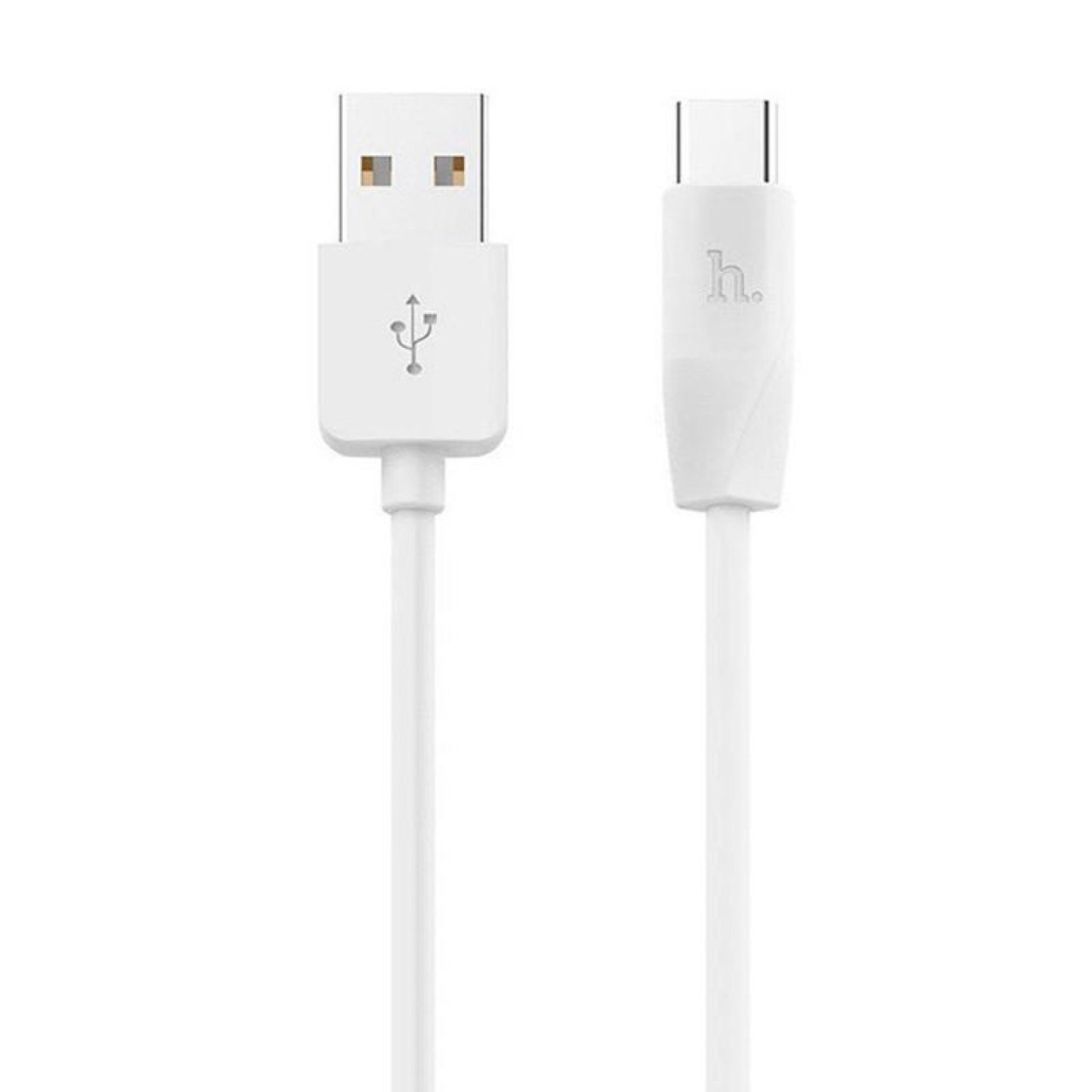 Кабель для заряджання та передачі даних Hoco X1 USB to USB Type C Білий 1 м