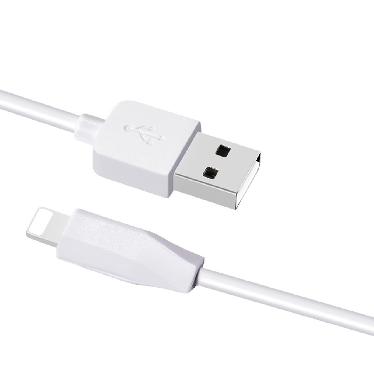 Кабель для заряджання та передачі даних Hoco X1 USB to Lightning Білий 1 м