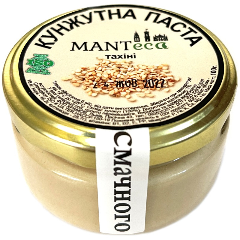 Кунжутна паста MANTeca Тахіні 100 г