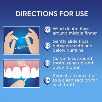 Зубная нить Oral-B Super Floss, 50 Stück, Зубная нить для чистки зубов DM-51 - фото 3 - id-p1704907708