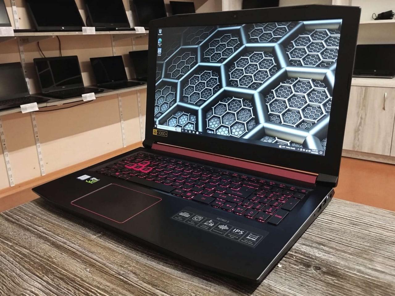 Ноутбук Acer Nitro AN515-53 |15.6"FHD,IPS/i5-8300H/8GB/GTX-1050Ti 4GB/525 SSD, фото 1