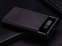 Кейс Diy на 6 аккумуляторов 18650 USB Type C Чорний