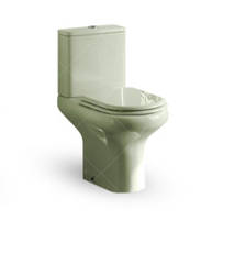 Унітаз бачок кришка Compact RAK Ceramics Зелений