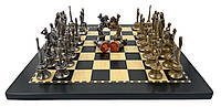 Эксклюзивные подарочные шахматы от Italfama "Шах и Мат" материал дерево размер 40*40 см Цвет венге