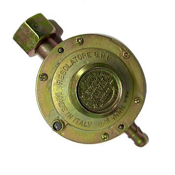 Редуктор газовий побутовий з регулятором від 22 до 70mbar