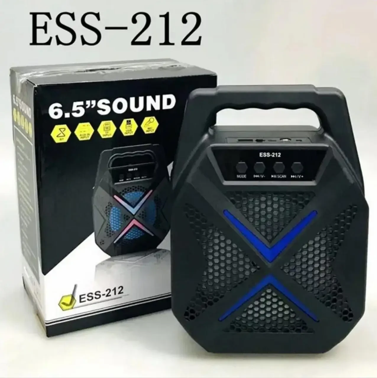 Радіоприймач Bluetooth колонка ESS-212