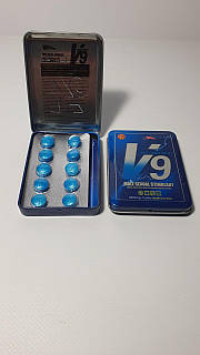 Мужской Возбудитель для Повышения Потенции ,V9 таблетки для потенции и эрекции. Оригинал!