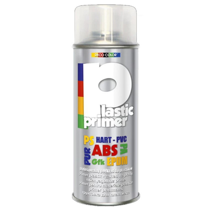 Ґрунт для пластику аерозольний Deco Color Plastic Primer 400 мл, фото 1