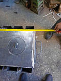 Піч-буржуйка з конвекційними каналами. Опалювально-варильна піч з радіатором 420*600*600, фото 8