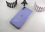 Чохол силіконовий на айфон 11 фіалковий, Silicone Case для iPhone 11 СІРЕНОВИЙ / Elegant purple (39 колір), фото 3