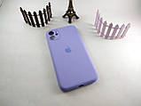 Чохол силіконовий на айфон 11 фіалковий, Silicone Case для iPhone 11 СІРЕНОВИЙ / Elegant purple (39 колір), фото 6