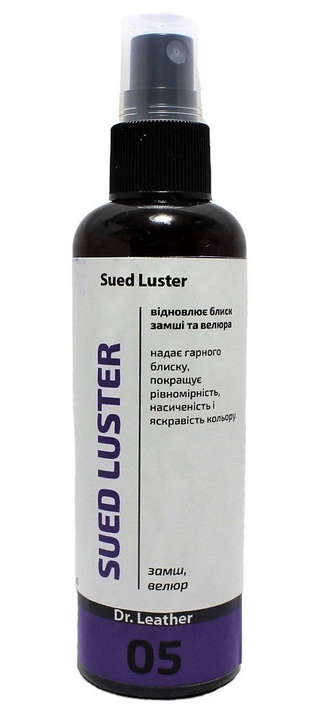Sued Luster. Відновлювач блиску замші, нубуку та велюра. Покращує колір 100 мл, фото 1