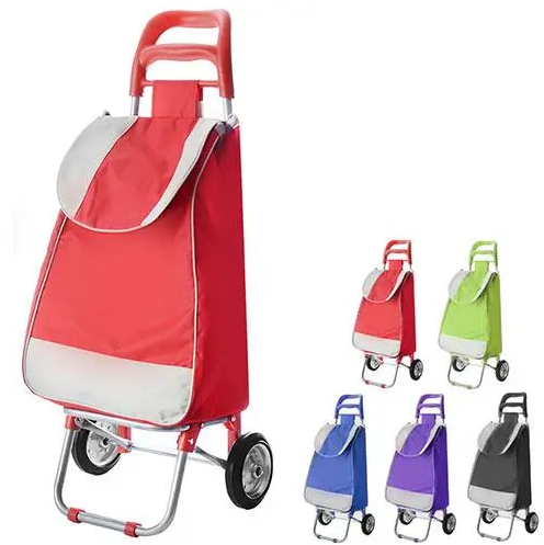 Тачка сумка візок господарська з металевими колесами 94 см (2079) сумка кравчучка, фото 1