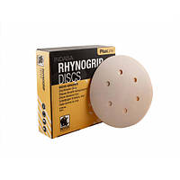 Абразивный диск INDASA RhynoGrip Plus Line d150 мм, 6 отверстий, (упаковка - 50шт) - P180