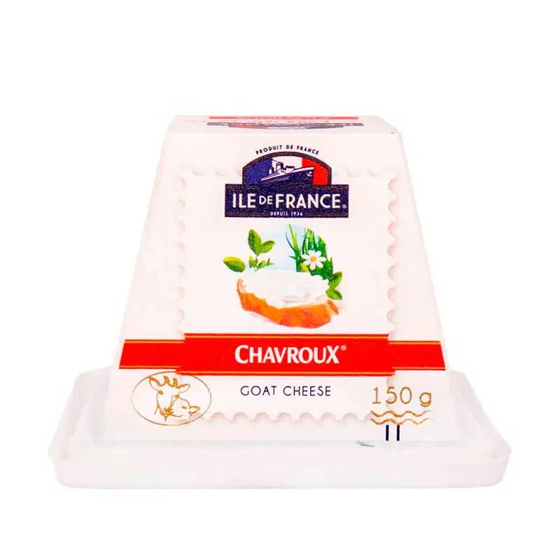 Сир козячий Chavroux Ile De France вершковий 150 г