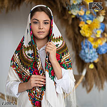 Українська нородна хустина Квіти України, фото 4