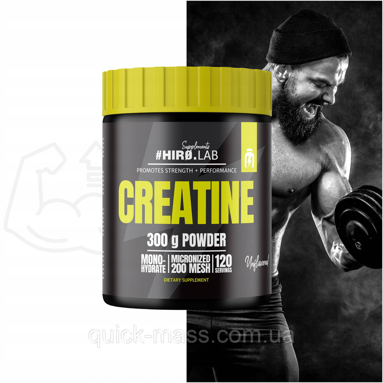Креатин моногідрат HiroLab Creatine 300g