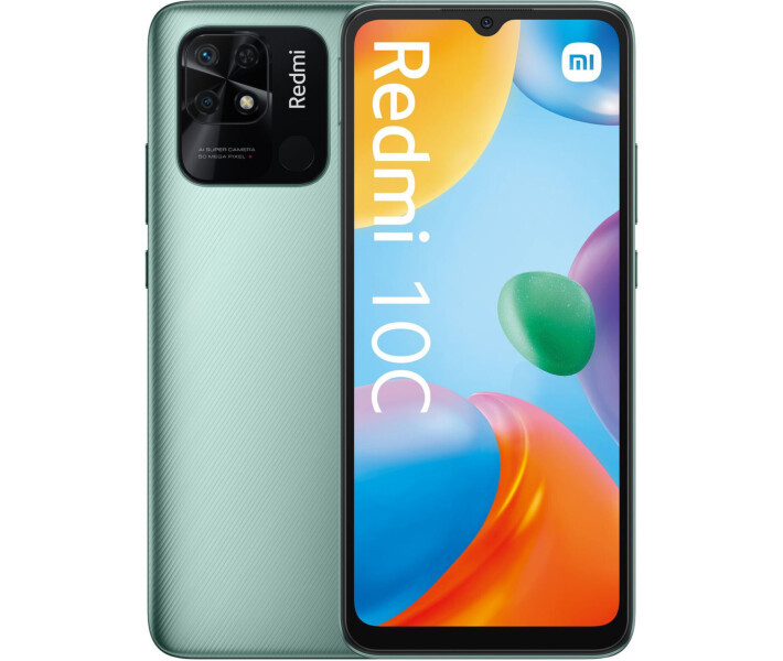 Смартфон Xiaomi Redmi 10C 4/128GB Mint Green