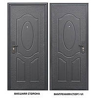 Двері вхідні Е40М Економ (54) 860 мм x 2050 мм Права