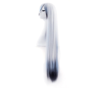 Довгі перуки мульти колір RESTEQ - 100см, білий, синій, чорний. пряме волосся, косплей, аніме, фото 2
