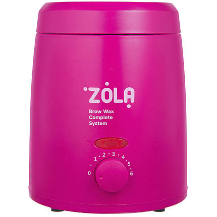 Воскоплав банковий для воску ZOLA 200 мл, рожевий, фото 1