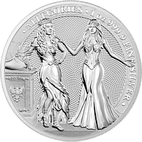 Серіія «Алегорії» 31.1 грам Silver Round - Germania Allegories 2020