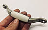 Ручка-скоба з керамічною вставкою GU-M1200 античне срібло 128 мм, фото 7