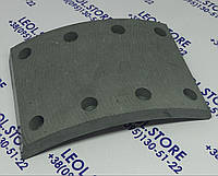 Накладка тормозная ЗИЛ-130 130-3502105 сверленая Трибо