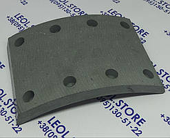 Накладка гальмівна ЗІЛ-130 130-3502105 сверлена Трібо