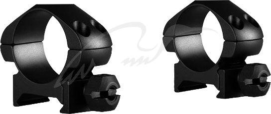 Кільця Hawke Precision Steel. d — 25.4 мм. Low. Weaver/Picatinny