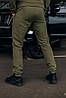 Теплі штани чоловічі темно-зеленого кольору хлопцю Спортивні Брюки стиль камуфляж Підібрати розмір брюк хлопцю стрітвер Одяг, фото 4