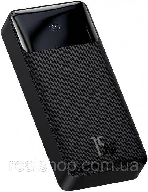 Портативний акумулятор Baseus Bipow Digital Display 20000 mAh 15 W OF9ML-J01 Black PowerBank