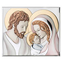 Икона Святое Семейство с позолотой и эмалью VALENTI