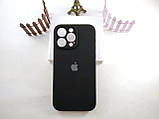 Чохол Silicone Case для Iphone 14 Pro Max чорний (18 колір), силіконовий чохол для айфон 14 про макс чорний, фото 5
