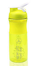 Спортивна пляшка-шейкер фірмова New Life 760 ml Жовтий