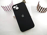 Чохол Silicone Case для Iphone 14 Plus чорний (18 колір), силіконовий чохол для айфон 14 плюс чорний, фото 4