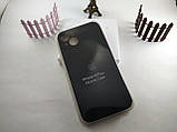 Чохол Silicone Case для Iphone 14 Plus чорний (18 колір), силіконовий чохол для айфон 14 плюс чорний, фото 2