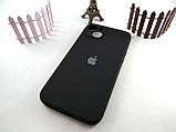 Чохол Silicone Case для Iphone 14 Plus чорний (18 колір), силіконовий чохол для айфон 14 плюс чорний, фото 5