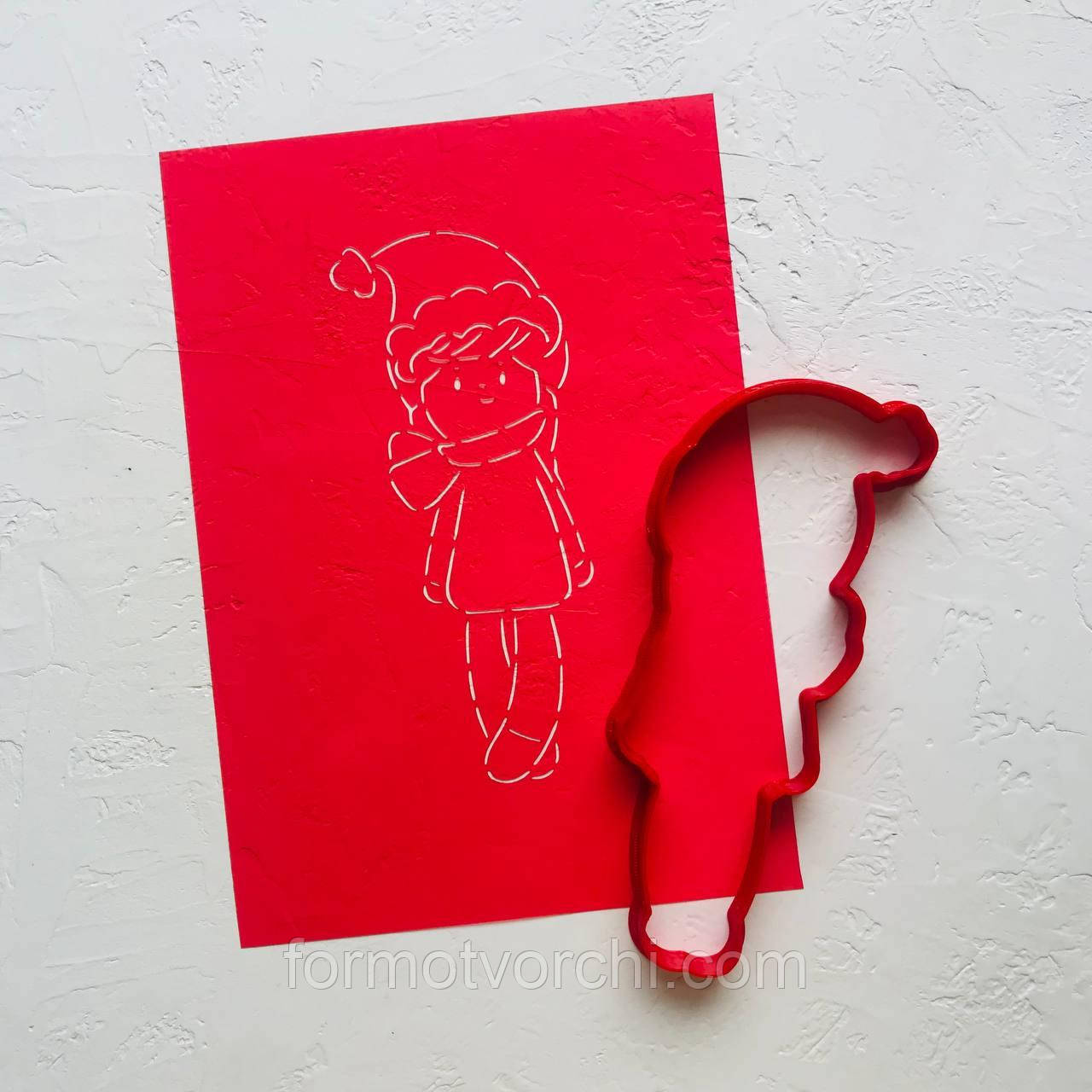 3D-формочки-вирубки для пряників "Гномік тильда"