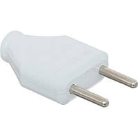 YK 203W Вилка белая плоская (50)