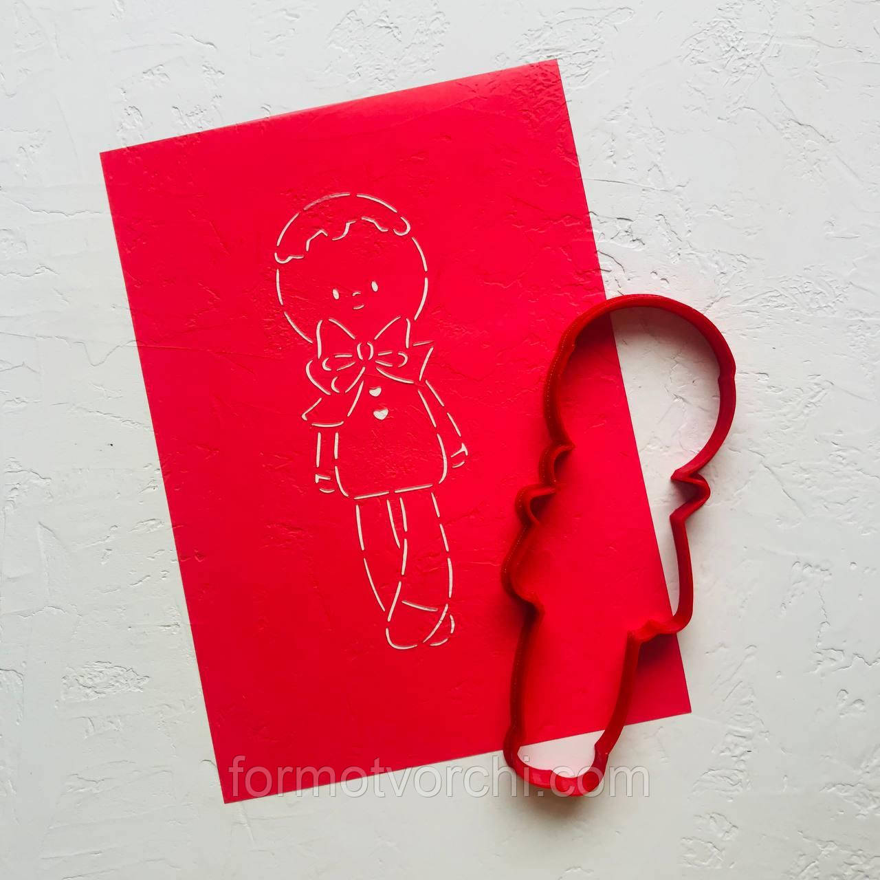 3D-формочки-вирубки для пряників "Пряниковий чоловічок тільда"