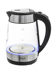 DR Електричний скляний чайник Zilan ZLN3963, 1850-2200W
